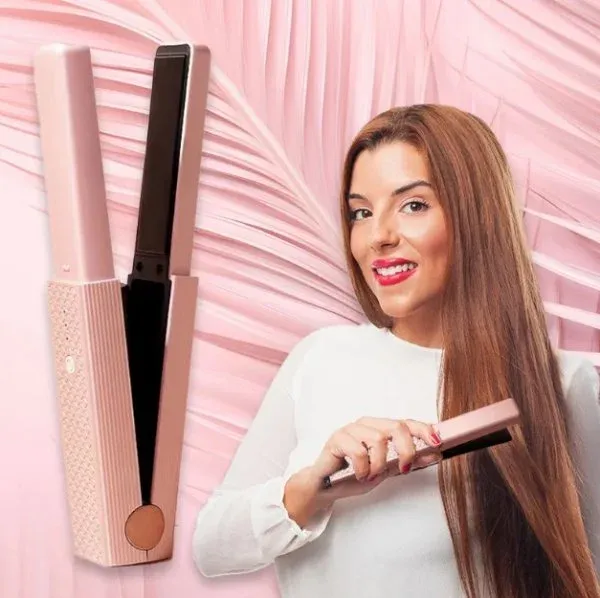 مكواة فرد الشعر اللاسلكية Flat Iron Hair Straightener product image