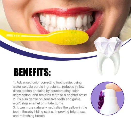 معجون الأسنان الأرجواني Hismiles product image