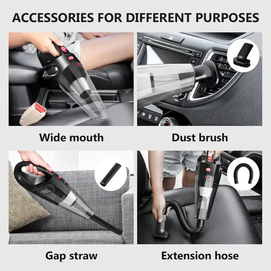 مكنسة كهربائية محمولة Handheld Vacuum Cleaner 4 in 1 product image