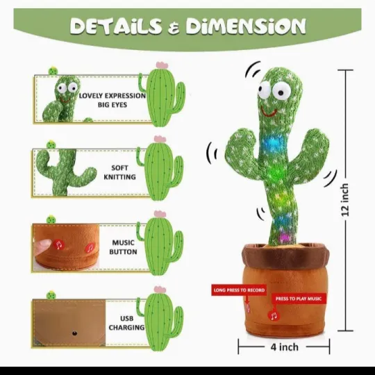 لعبة الصبار الراقص Cactus Toy product image
